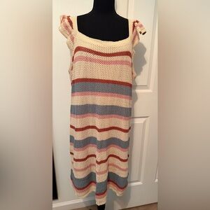 Cato Cream Knit dress